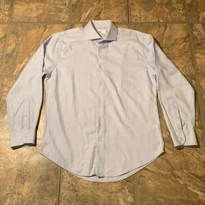 Nordstrom Rack Button Down Long Sleeve Trim Fit Men’s Shirt
